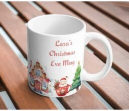 Alternative view of Christmas Eve Personalised Mug