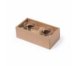 PAMA - Set of 2 Expresso Cup with Bamboo Coaster - Image 4