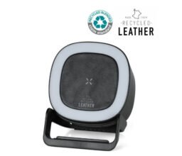 TASOVA - @memorii Recycled 15W Wireless Charger Bluetooth Speaker - Black