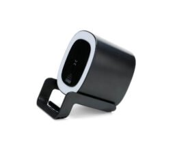 TASOVA - @memorii Recycled 15W Wireless Charger Bluetooth Speaker - Black - Image 4