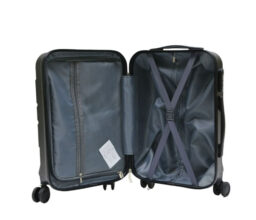 GENOVA - Classic Cabin Trolley Bag - Black - Image 3