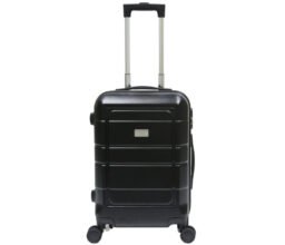 GENOVA - Classic Cabin Trolley Bag - Black