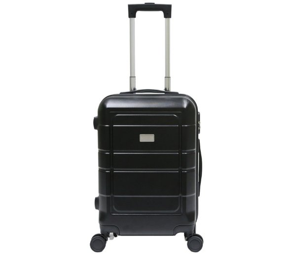 GENOVA - Classic Cabin Trolley Bag - Black
