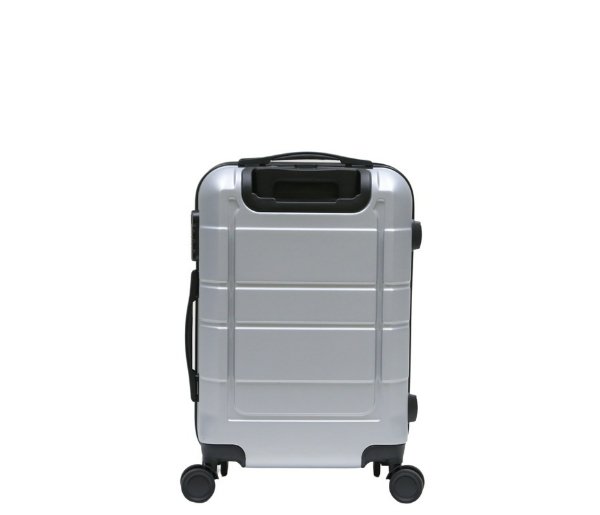 GENOVA - Classic Cabin Trolley Bag - Silver - Image 2