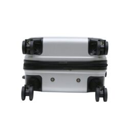 GENOVA - Classic Cabin Trolley Bag - Silver - Image 4