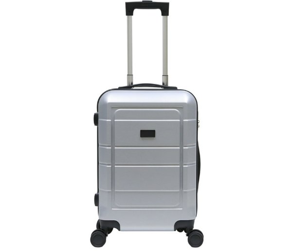 GENOVA - Classic Cabin Trolley Bag - Silver