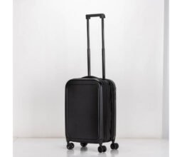 ROSTOCK - SANTHOME Foldable Cabin Trolley Bag - Black Matt Finish - Image 4