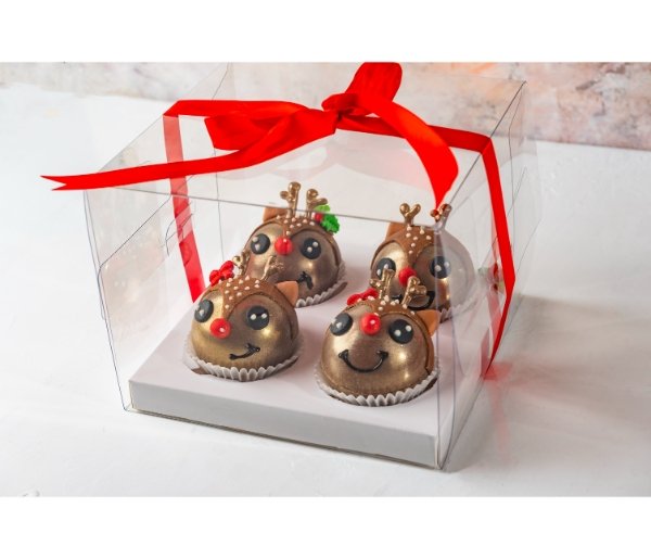 Cute Reindeer Hot Chocolate Bombs - Image 3
