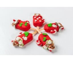 Alternative view of Gingerbread Man Theme Cakesicles