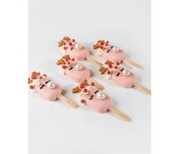 Alternative view of Pretty Reindeer Cakesicles