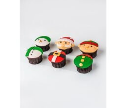 Santa Elf And The Snowman Cupcakes - Image 3