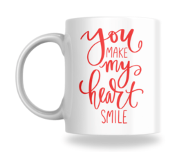 You Make My Heart Smile Mug