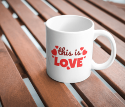 Alternative view of This is Love Mug