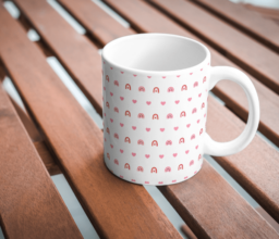 Alternative view of Love Heart Mug