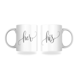 His and Hers Couple Mugs