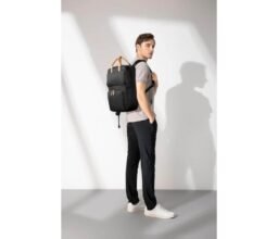 Alternative view of MAINZ - Santhome Metro RPET Laptop Backpack - Black