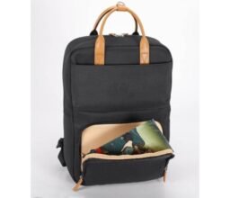 MAINZ - Santhome Metro RPET Laptop Backpack - Black - Image 5