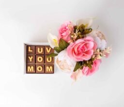 Faux Flowers and Chocolates Combo