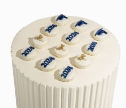 White Chocolate Graduation Theme Oreos