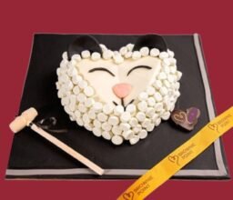 Sheep Smash Cake