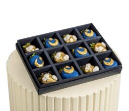 Alternative view of Blue and Golden EID Strawberries