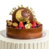 EID Chocolate Cake with Fresh Fruits