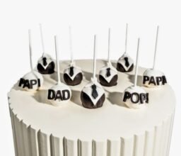 Dad POPS PAPA PAPI cake pops