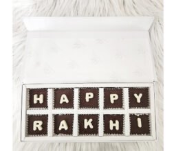 Peacock Rakhi and Lumba with Happy Rakhi Chocolates - Image 3