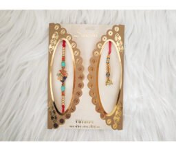 Alternative view of Bhai Bhabhi Rakhi with Godiva Gift Set
