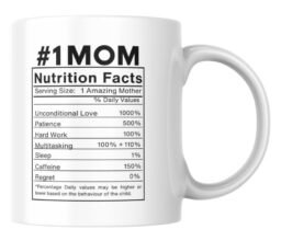 Alternative view of No. 1 Mom Nutrition Mug