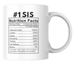 Alternative view of No. 1 Sister Nutrition Mug