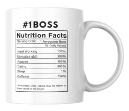 Alternative view of No. 1 Boss Nutrition Mug