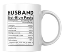 Alternative view of No. 1 Husband Nutrition Mug