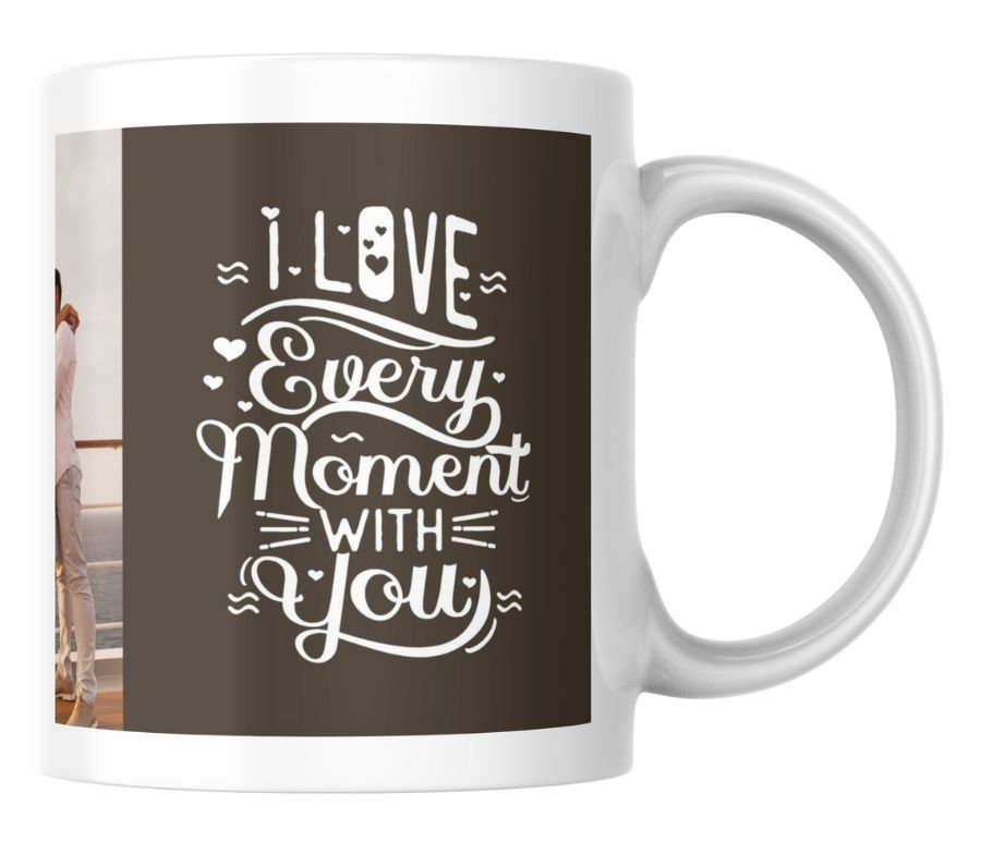 Love Photo Collage Personalised Mug - Image 2