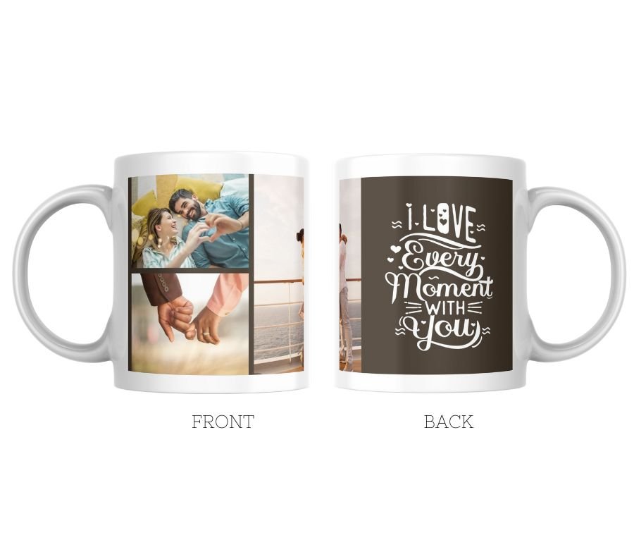 Love Photo Collage Personalised Mug - Image 3