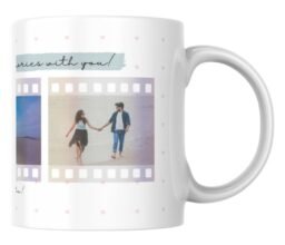 Alternative view of Memories in Love Personalised Mug