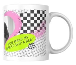 Alternative view of YOU + ME= WE Personalised Mug