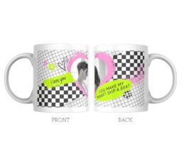 YOU + ME= WE Personalised Mug - Image 3