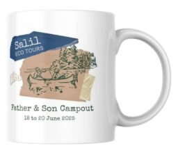 Alternative view of Adventures with Dad Personalised Mug