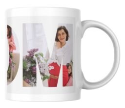 Alternative view of MOM Personalised Photo Mug