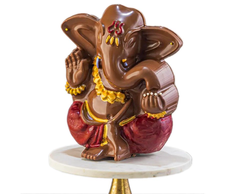 Eco friendly Chocolate Ganpathi Large