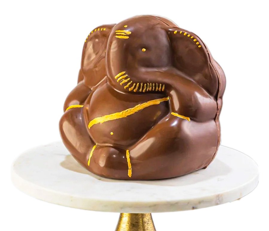Eco friendly Chocolate Ganpathi Small
