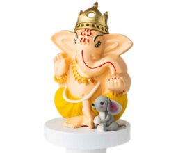 White Chocolate Eco Friendly Bappa with Mussa