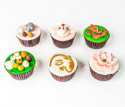 6 Ganesha Theme Cupcakes
