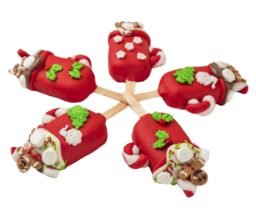 Gingerbread Man Theme Cakesicles