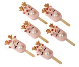 Pretty Reindeer Cakesicles