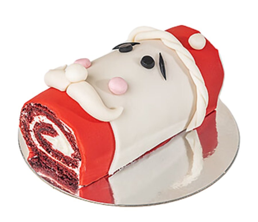 Red Velvet Log Cake