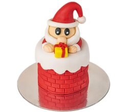 Santa in Chimney Cake