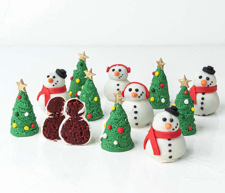 Snowman And Trees Cake Pops - Image 2