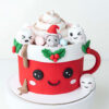 Hot Chocolate Theme Cake